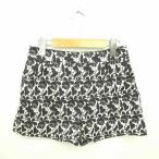  Urban Research URBAN RESEARCH брюки юбка-брюки Short общий рисунок тонкий FREE слоновая кость черный белый чёрный /TT19 женский 