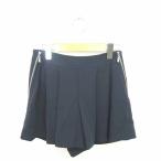  M duM.deux брюки юбка-брюки Short боковой Zip тонкий одноцветный простой 38 темно-синий темно-синий /TT29 женский 