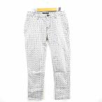  azur bai Moussy AZUL by moussy брюки низ обтягивающий общий рисунок длинный S белый черный белый чёрный /MT21 женский 