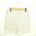  Ships SHIPS брюки юбка-брюки Short гонки общий рисунок боковой Zip тонкий S слоновая кость /TT15 женский 