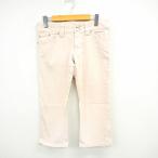  Free's Shop Free's SHOP брюки низ Denim простой 7 минут длина укороченные брюки M свет розовый незначительный розовый /MT19 женский 