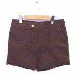  Ballsey BALLSEY Tomorrowland шорты общий рисунок Zip fly 38 чай Brown розовый /TT39 женский 