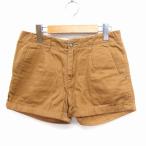  Lowrys Farm LOWRYS FARM брюки Short roll выше одноцветный хлопок хлопок M Camel чай /FT19 женский 