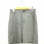  Talbots TALBOTS брюки половина общий рисунок простой колено длина шерсть шерсть 2 темно-серый /MT51 женский 