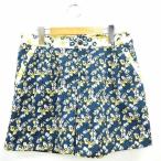  Iena slow bIENA SLOBE брюки шоу хлеб Short общий рисунок Mini 38 темно-синий слоновая кость темно-синий /MT47 женский 