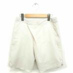  Des Pres DES PRES Tomorrowland брюки Short Zip fly тонкий одноцветный простой шелк .0 слоновая кость /TT2 женский 