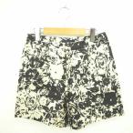  Nolley's Nolley's PINK брюки Short цветочный принт Zip fly тонкий лен linen36 бежевый черный светло-коричневый чёрный /TT38 женский 