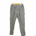  Journal Standard JOURNAL STANDARD брюки серебристый жевательная резинка проверка длинный шерсть 36 слоновая кость черный чёрный /MT49 женский 