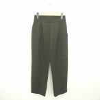  Ballsey BALLSEY Tomorrowland брюки распорка боковой Zip шерсть одноцветный простой 32 зеленый темно-зеленый /TT6