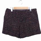  rouge vif Rouge vif твид шорты шерсть 38 черный чёрный /FT19 женский 