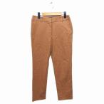 lapis Luce pa- Beams LAPIS LUCE PER BEAMS брюки из твила брюки одноцветный простой хлопок .36 Brown чай /FT38 женский 