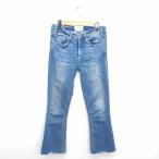 MCGUIRE Denim джинсы ботинки cut брюки woshu обработка Zip fly 26 синий голубой /TT48 женский 