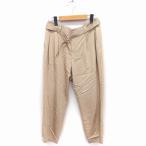  Rope ROPE two tuck конические брюки одноцветный ремень 40 бежевый /FT30 женский 