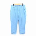  Urban Research URBAN RESEARCH конические брюки Zip fly тонкий одноцветный простой 36 голубой синий /TT34 женский 