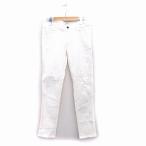 duduDOUDOU брюки обтягивающий джегинсы хлопок 36 белый /KT29 женский 