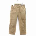  Urban Research URBAN RESEARCH брюки-чинос брюки из твила выполненный в строгом стиле хлопок хлопок общий рисунок M бежевый /HT13 женский 