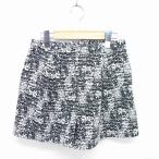  Rose Bud ROSE BUD юбка-брюки шорты общий рисунок боковой Zip 1 черный белый чёрный белый /TT27 женский 