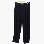 g Laile GRL внутренний стандартный товар конические брюки Denim tuck M черный чёрный /HT32 женский 
