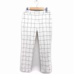  зеленый этикетка сирень расческа ng United Arrows green label relaxing конические брюки общий рисунок хлопок 38 слоновая кость /HT35 женский 
