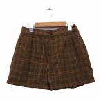  Chris pCrisp брюки Short Zip fly проверка 1 Brown чай /KT7 женский 