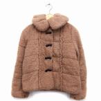  Minimum MINIMUM с хлопком жакет раунд цвет шерсть . ворсистый общий рисунок лента 2 Brown чай /HT19 женский 