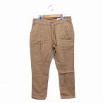  Lowrys Farm LOWRYS FARM брюки из твила брюки конический tuck хлопок хлопок Zip fly одноцветный L чай Brown /NT29 женский 