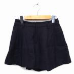 B&amp;Y United Arrows BEAUTY&amp;YOUTH красота &amp; Youth юбка-брюки брюки широкий Short шерсть tuck Zip fly 