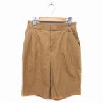 B&amp;Y United Arrows BEAUTY&amp;YOUTH красота &amp; Youth брюки распорка половина хлопок хлопок tuck Zip fly M