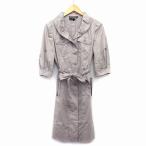  Body Dressing Deluxe BODY DRESSING Deluxe большой цвет пальто длинный одноцветный 7 минут рукав хлопок .38 серый ju/HT1 женский 
