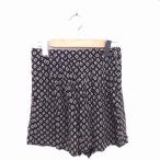  Ciaopanic CIAOPANIC юбка-брюки шорты общий рисунок тонкий F черный бежевый чёрный светло-коричневый /TT14 женский 