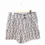  Ships SHIPS юбка-брюки шорты общий рисунок толстый шерсть .M бежевый черный светло-коричневый чёрный /TT15 женский 