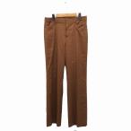  Anayi ANAYI центральный p брюки слаксы распорка одноцветный шерсть 38 Brown чай /FT28 женский 