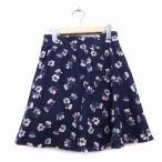  Majestic Legon MAJESTIC LEGON юбка-брюки юбка flair цветочный принт F темно-синий темно-синий /KT21 женский 