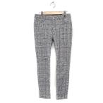  Lowrys Farm LOWRYS FARM Glenn проверка обтягивающий узкие брюки M черный чёрный /FT12 женский 