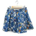  Natural Beauty Basic NATURAL BEAUTY BASIC tuck flair юбка-брюки брюки короткий общий рисунок S синий blue /FT19 женский 