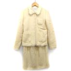  Payton Place PEYTON PLACE One-piece костюм отложной воротник жакет длинный вязаный мех 9 свет бежевый /HT17 женский 