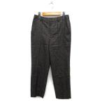  Beams Heart BEAMS HEART брюки конический Glenn проверка центральный Press Zip fly S глубокий Brown /NT6 женский 