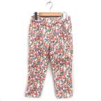  Beams Heart BEAMS HEART укороченные брюки конический свободно хлопок . цветочный принт стрейч 1 многоцветный /NT33 женский 