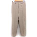  не использовался товар tere gun toDELEGANT с биркой конические брюки центральный Press одноцветный простой 38 серый ju/HT12 женский 