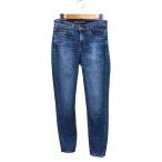  большой Star BIG STAR ALEX CROP Denim джинсы обтягивающий узкие брюки 23 синий blue /FT5 женский 