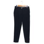  черный &amp; белый BLACK&amp;WHITE брюки слаксы конический проверка Zip fly простой S чёрный черный /NT28 женский 