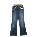  com si Comme Ca CA C'EST CA flair Denim джинсы woshu обработка 38 синий blue /KT12 женский 