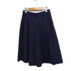  Human Woman HUMAN WOMAN tuck гаучо брюки широкий одноцветный шерсть .S темно-синий темно-синий /FT17 женский 