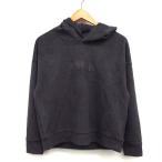  Be жевательная резинка Begumf-ti- Parker под замшу цельный Британия знак длинный рукав M серый Brown пепел чай /HT14 женский 