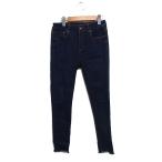  Jeanasis JEANASIS Denim джинсы обтягивающий узкие брюки cut off M индиго темно-синий /FT26 женский 