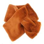 a-ruene-enRNA-N искусственный мех шарф снуд muffler одноцветный F Camel чай /FT23 женский 