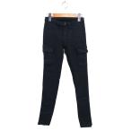  Moussy Extreme MOUSSY EXTREME обтягивающий брюки стрейч хлопок . одноцветный Zip fly XS чёрный черный /NT16 женский 