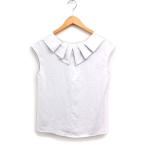 e-ji-bai Aqua Girl AG by aquagirl плиссировать цвет блуза безрукавка одноцветный 36/S серый ju/FT21 женский 