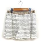  Spick & Span noble Spick&amp;Span Noble гонки юбка-брюки шорты свободно .. чувство "теплый" белый /NT13 женский 