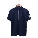  Callaway CALLAWAY рубашка-поло короткий рукав кнопка down Logo вышивка одежда для гольфа M темно-синий темно-синий /FT22 мужской 